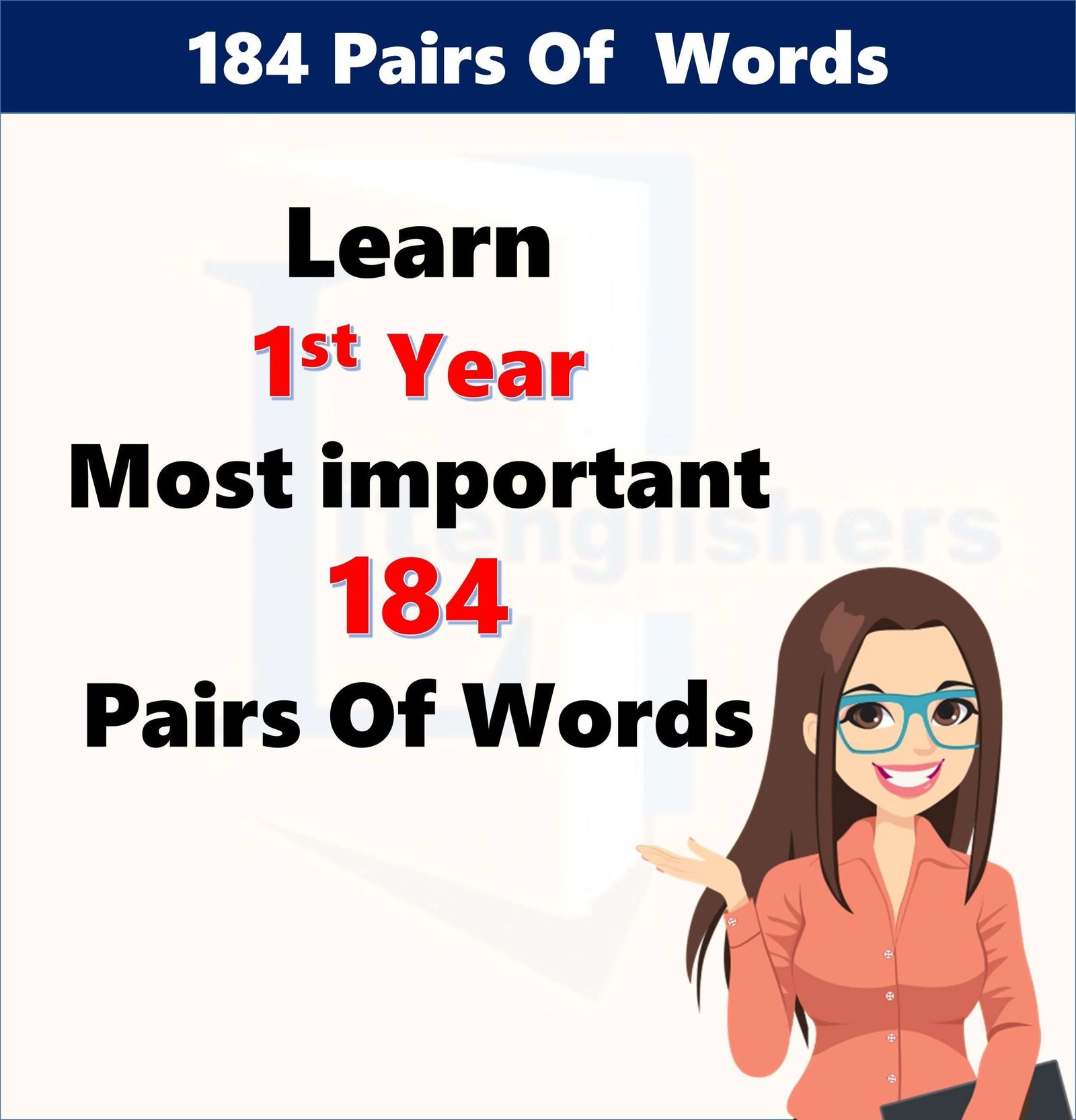 1st year pair of words